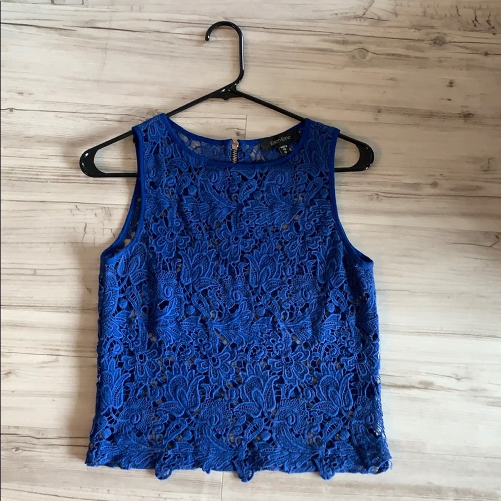 Floral Crochet Tank